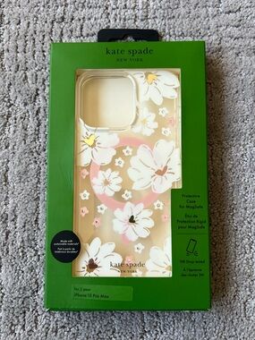 Kate Spade Floral iPhone 15 Pro Max Case